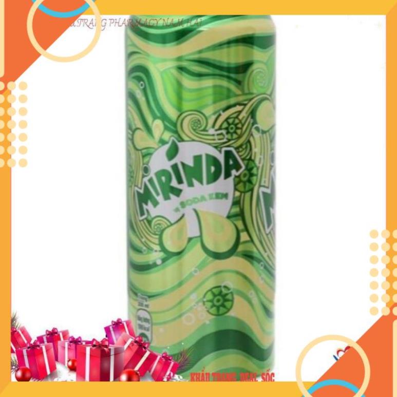 Nước giải khát Mirinda vị Soda kem lon 330ml