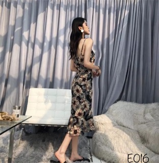 Set Đầm Đuôi Cá Hoa Mặt Trời
