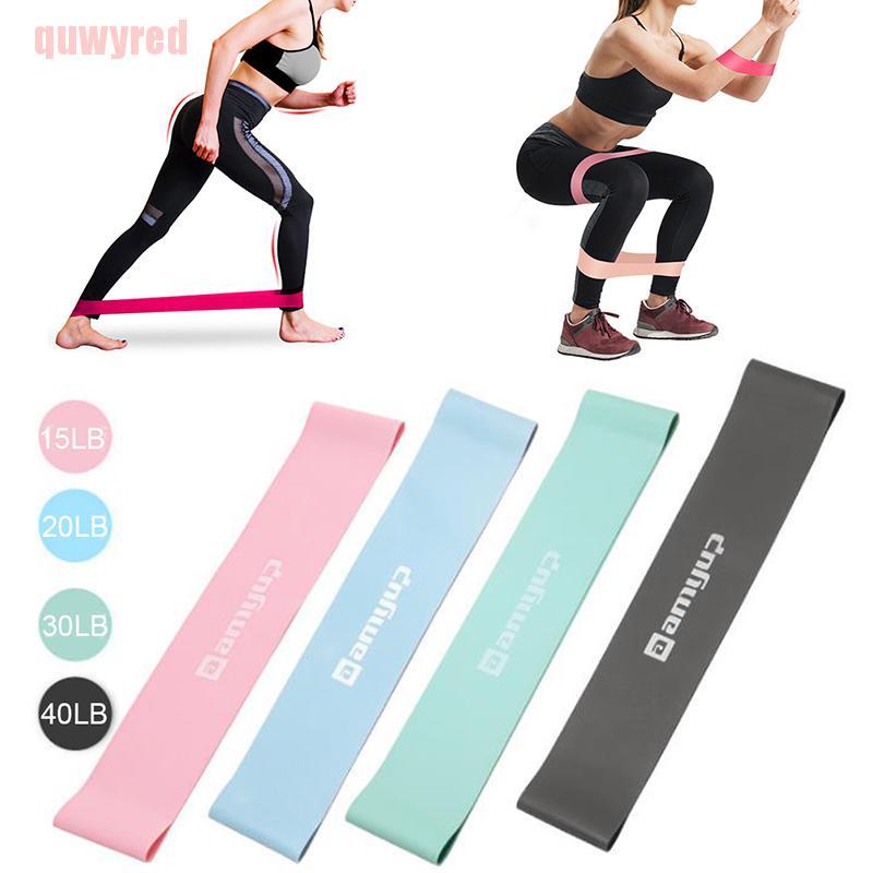 quwyred Resistance Loop Bands Strength Fitness Gym Exercise Yoga Workout Pull up GWT
