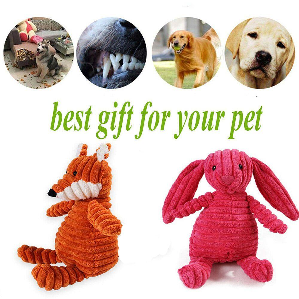 YVE Đồ Chơi Gặm Tương Tác Bằng Vải Nhung Mềm Mại Chống Cắn Cho Thú Cưng