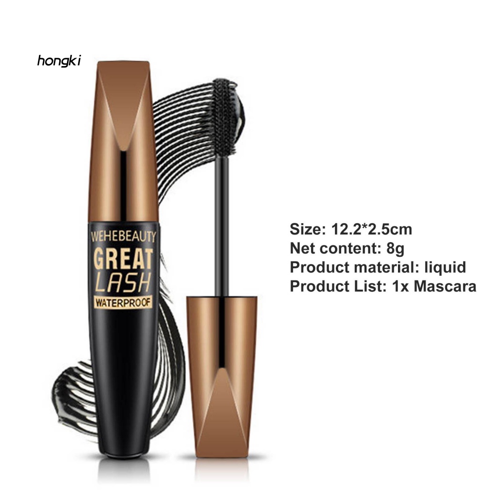 Mascara Lâu Trôi Chống Thấm Mồ Hôi Chuốt Mi Cong Vút Và Dài Hơn