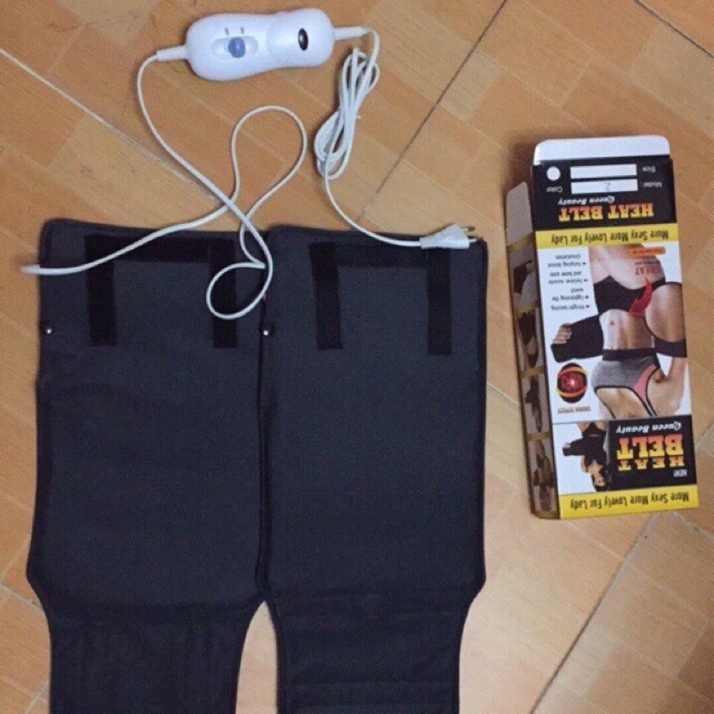 [Cam Kết Hiệu Quả]Đai Nóng Quấn Bụng Giảm Béo Dùng Trong Spa Hoặc Dùng Tại Nhà  đai vải