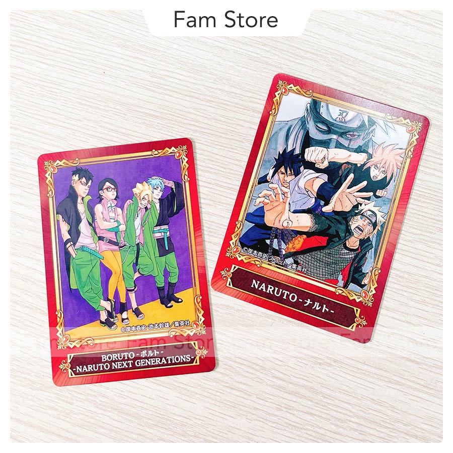Thẻ Naruto - Boruto Jump Fair 2022