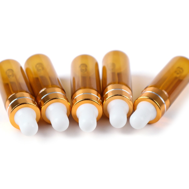 Set 10 Lọ Thủy Tinh Rỗng Mini 3ml 5ml Có Thể Đổ Đầy Tiện Lợi Du Lịch