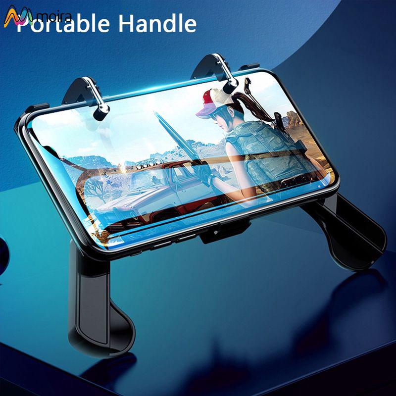 Tay cầm chơi game bằng kim loại điều khiển kích hoạt dành cho iPhone Android Mobile PUBG dùng trên điện thoại tiện dụng
