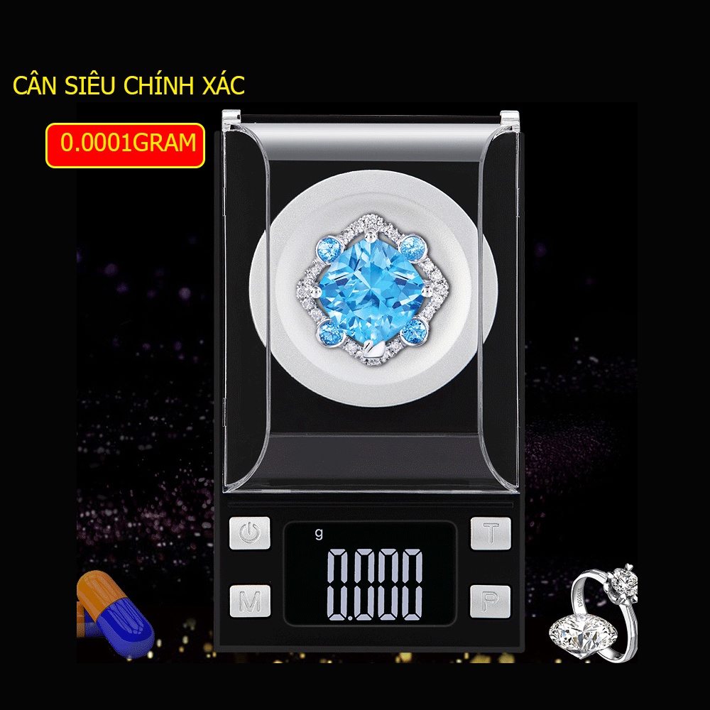 Cân tiểu ly điện tử mini trang sức KHALIK CX-118 độ chính xác cực cao 0.001g - Đạt chứng chỉ chất lượng