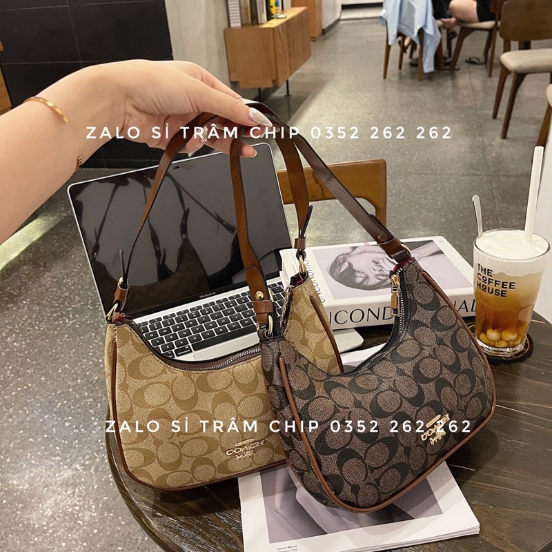Túi Kẹp Nách Túi Đeo Vai Hoạ Tiết Coach Siêu Rẻ
