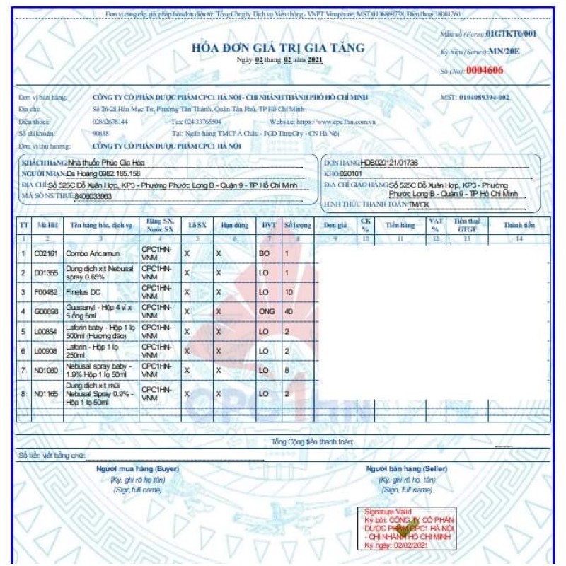 Ống uống giảm rối loạn tiêu hoá, cải thiện vi sinh đường ruột Finelus DC
