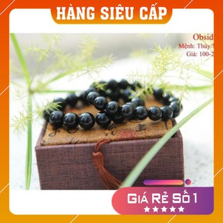 Vòng Tay Obsidian-Mệnh Thủy Mộc