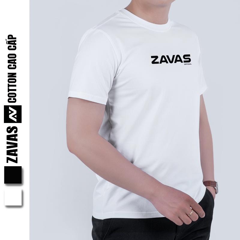 Áo thun store hàng hiệu cao cấp local brand ZAVAS cổ tròn ngắn tay vải dày mịn thoáng mát - Z07