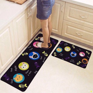 Bộ thảm bếp 2 tấm chống trượt [ SET 2 TẤM THẢM NHÀ BẾP ]