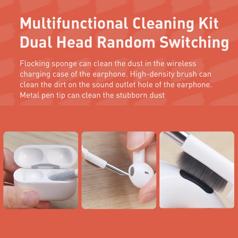 Dụng cụ vệ sinh HDOORLINK đa năng trong một tiện lợi dành cho bàn phím máy tính bluetooth