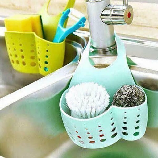 Giỏ treo đồ đa năng/ Giỏ treo đồ silicon đa năng - shop giao màu ngẫu nhiên - HUSO