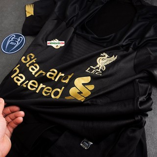 Áo bóng đá Liverpool đen 2019-2020