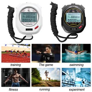 Handheld Digital Stopwatch Chronograph Sports Training Timer Stop Watch