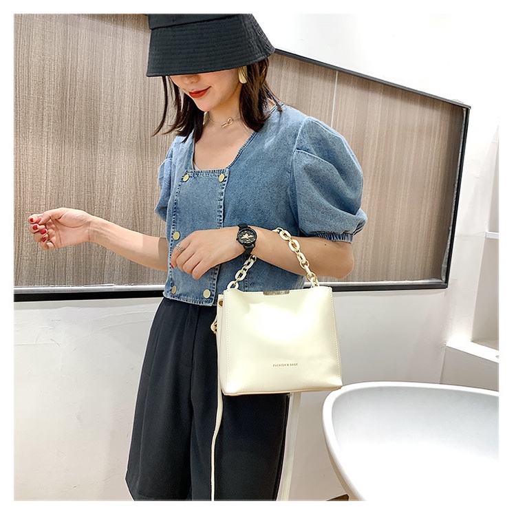 Túi xách nữ đeo chéo công sở túi tote da PU đi học đi chơi