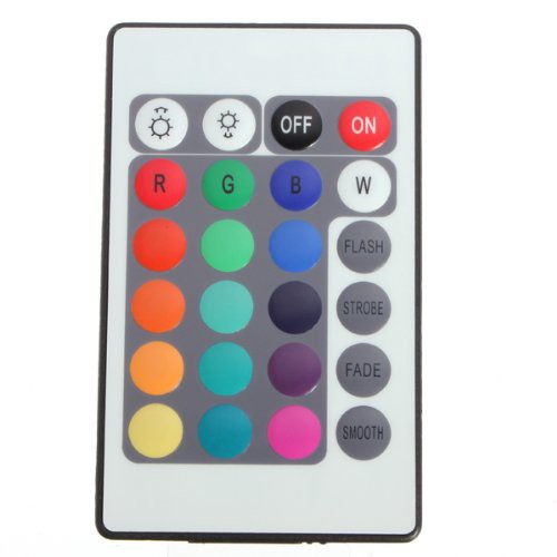 24 Tasten Mini IR Remote Controller fuer RGB LED Strip Streifen