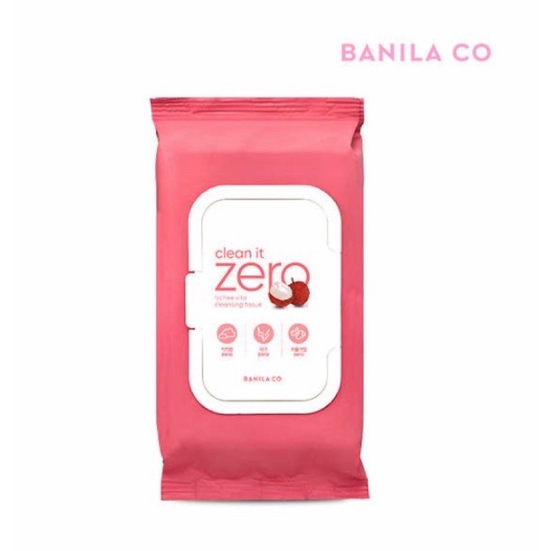 Khăn giấy tẩy trang Banila Co Clean It Zero 30 miếng