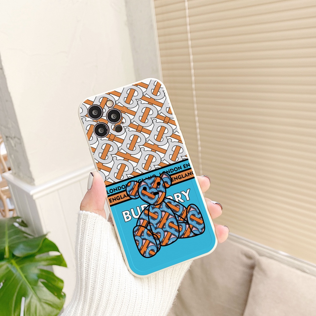 Ốp lưng iphone BB England bóng cạnh vuông 6/6plus/6s/6splus/7/7plus/8/8plus/x/xr/xs/11/12/13/pro/max/plus/promax | BigBuy360 - bigbuy360.vn