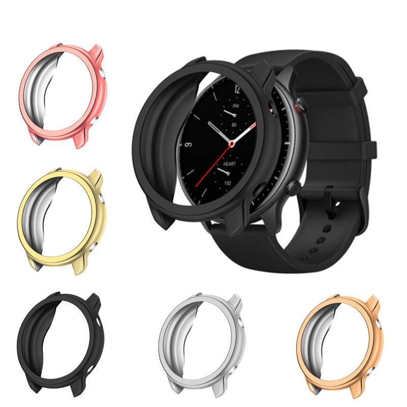 Khung silicon bảo vệ cho đồng hồ thông minh Huami Amazfit GTR 2 2e 3 Pro Amazfit GTR2 GTR2E GTR3 Pro