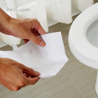 Set 20 miếng giấy lót bồn cầu dùng 1 lần tiện lợi dễ sử dụng