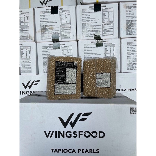 Trân châu đen Wings Trân châu caramel 3kg