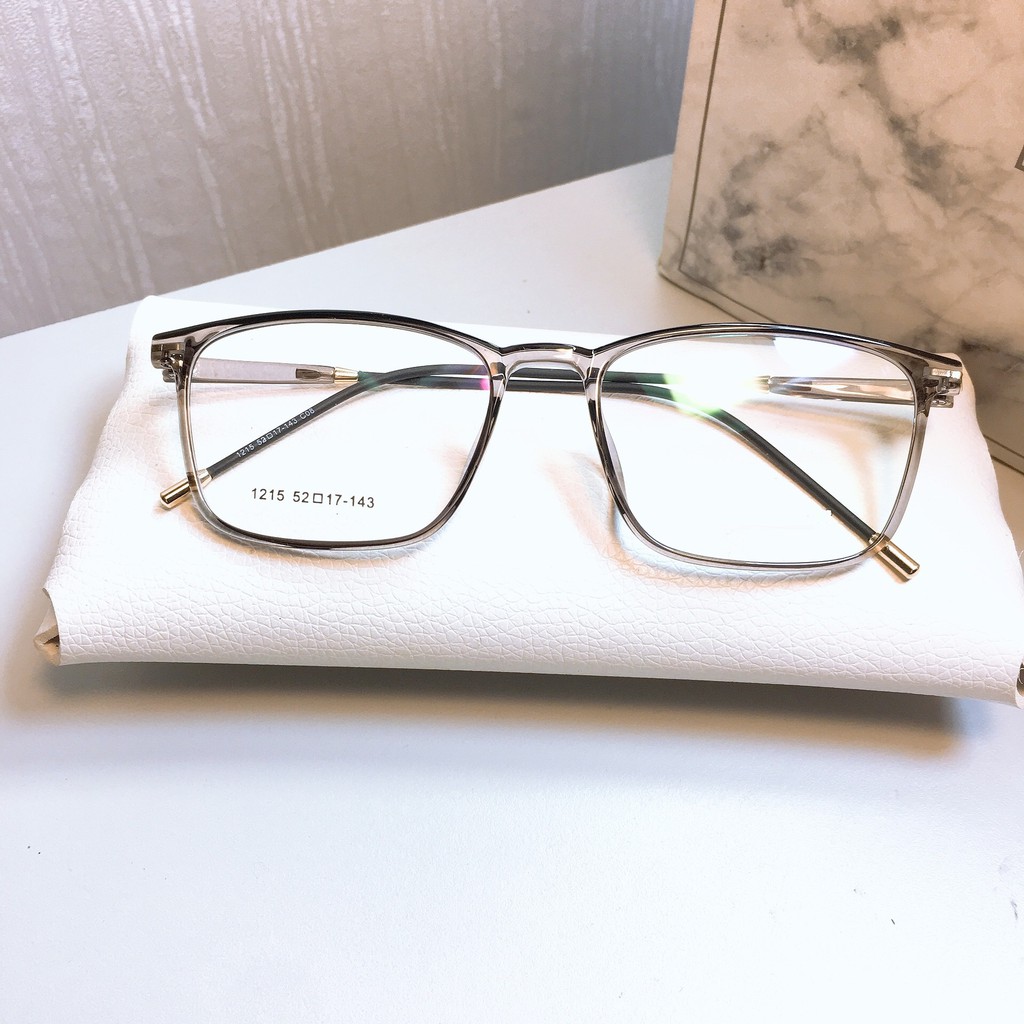 [Mã SKAMCLU7 giảm 10% cho đơn từ 0Đ] Gọng kính vuông 1215 kèm cắt mắt cận viễn loạn | BigBuy360 - bigbuy360.vn