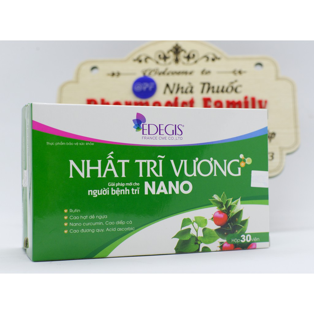 Nhất trĩ vương [Nano] - Giải pháp mới cho người bệnh trĩ, táo bón