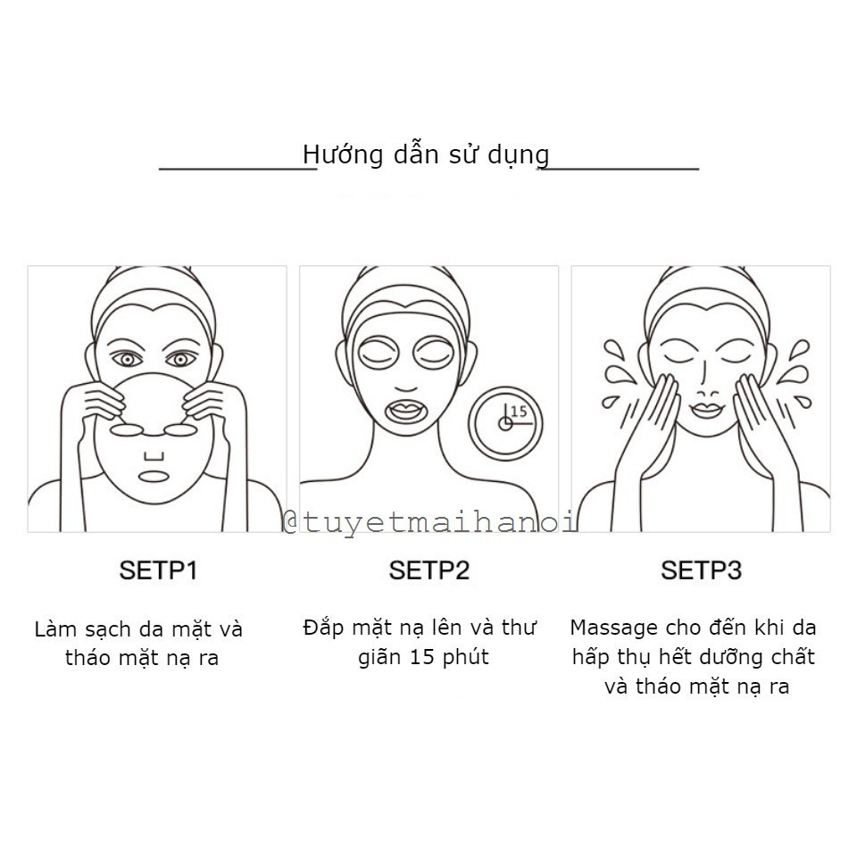 Mặt nạ dưỡng trắng, Mặt nạ dưỡng da Hyaluronic Acid Images