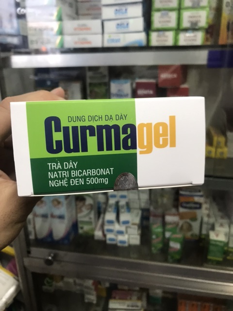 Dung Dịch Dạ Dày Curmagel- giảm nóng rát, khó tiêu đau thượng vị, ợ chua do viêm loét dạ dày, tá tràng