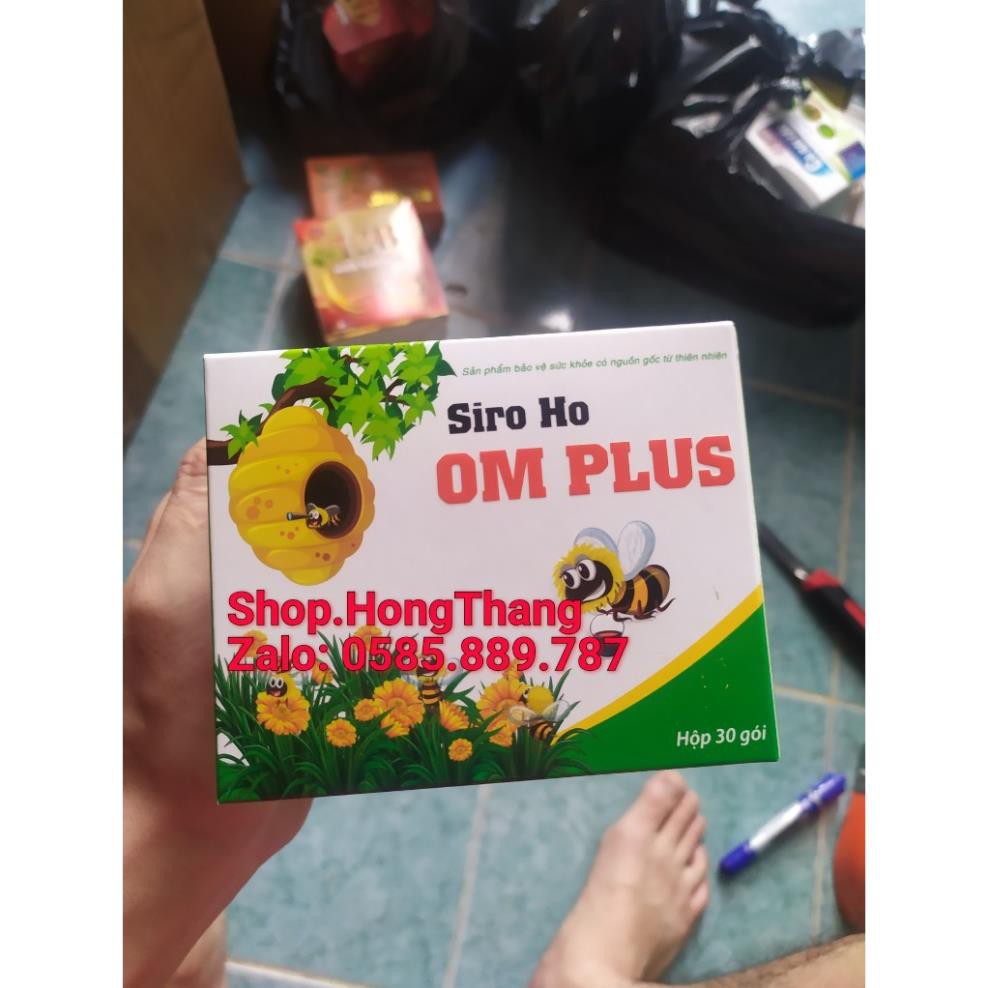 Siro ho om plus giảm ho, hết cảm, hết khò khòe