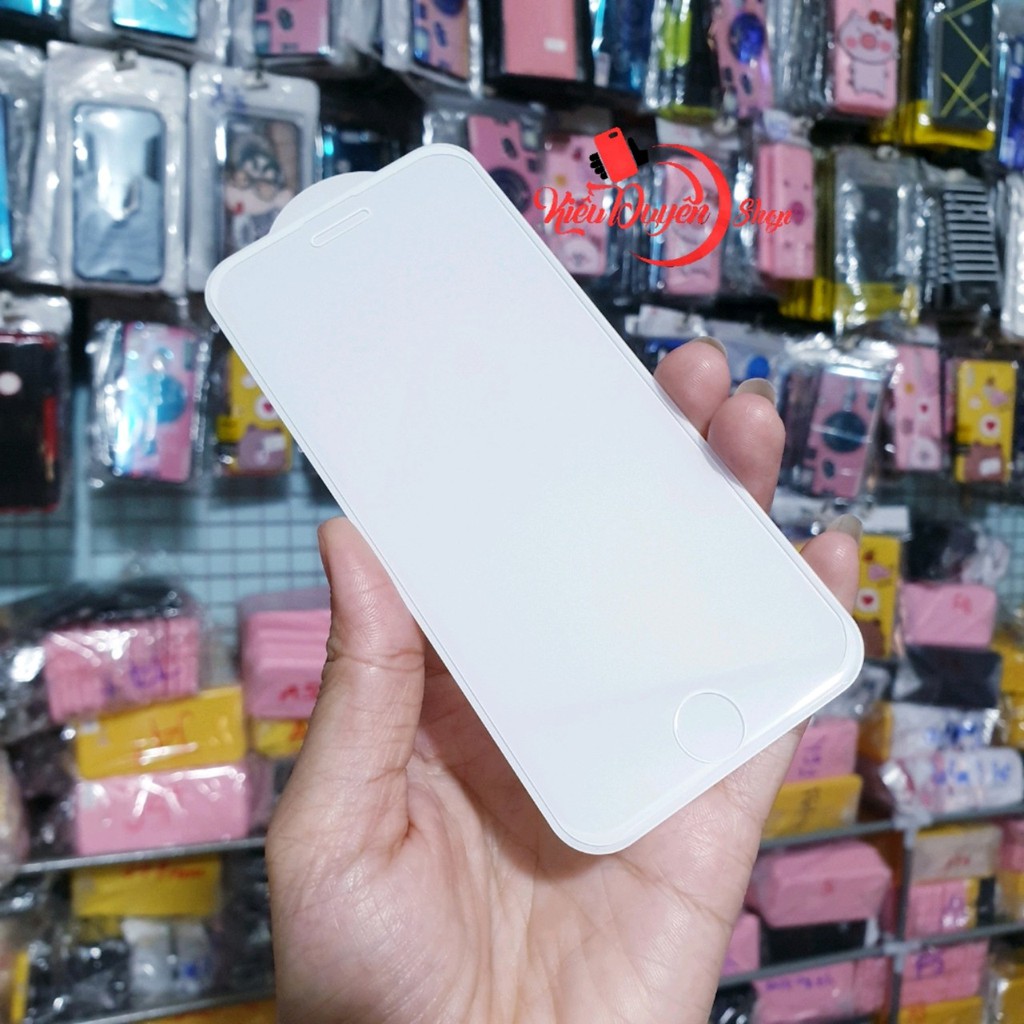 Dán cường lực không viền Iphone 6,6s,6 plus,6s plus,7,8,7 plus,8 plus,X,Xs,Xr,Xs Max