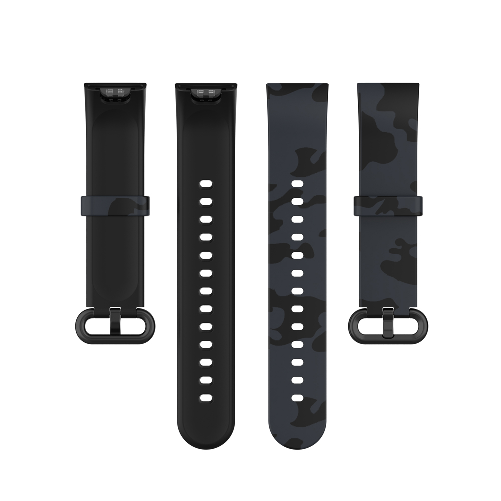 Dây Đeo Thay Thế Chất Liệu Silicon Hoạ Tiết Rằn Ri Cho XiaoMi Mi Watch Lite
