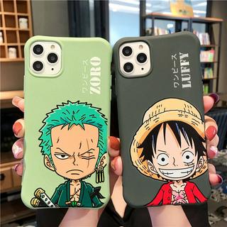 Ốp lưng đảo hải tặc iphone kiếm sĩ roronoa zoro và thuyền trưởng Monkey D. Luffy - Đã có cho iphone 11,11pro và 11promax