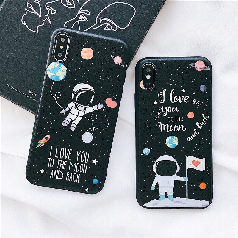 ỐP IPHONE - Ốp LƯNG - M90 Vũ Trụ Phi Hành Gia
