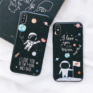 Ốp iphone - ốp lưng - m90 vũ trụ phi hành gia