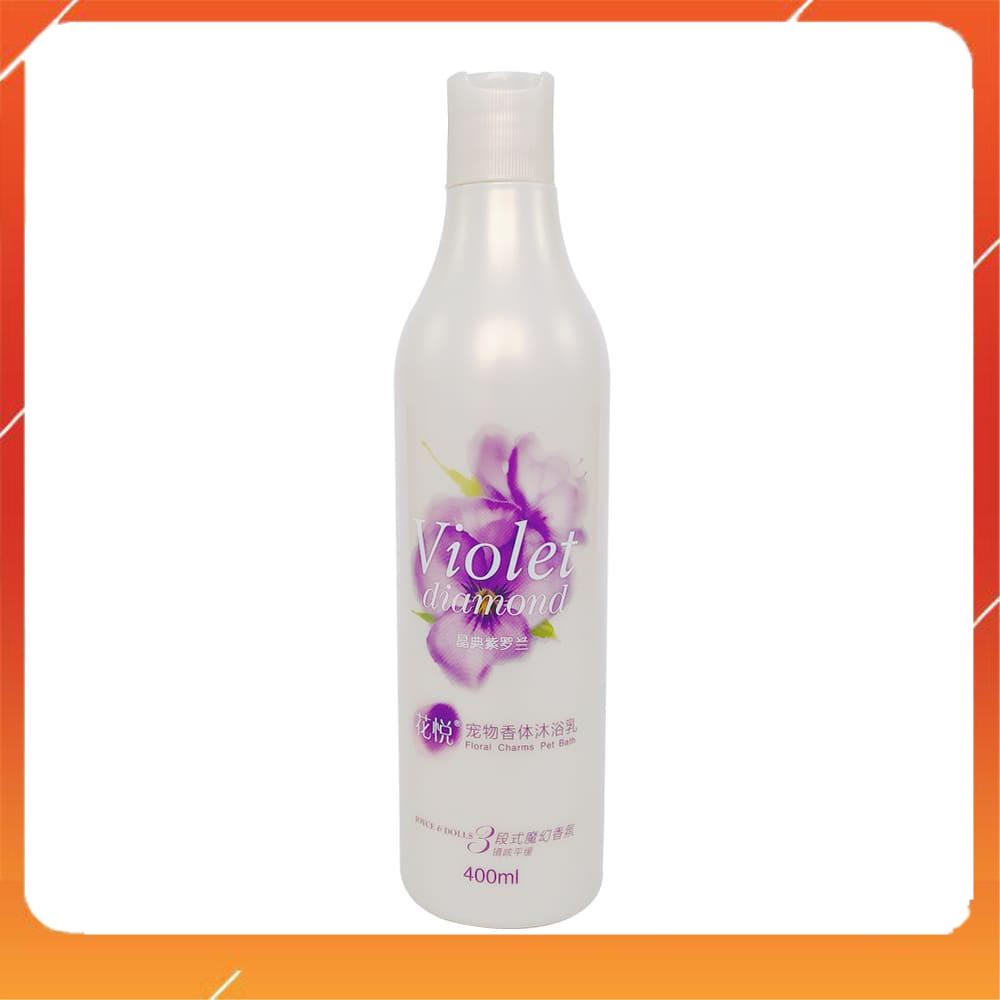 Sữa tắm cho chó mèo Joyce &amp; Dolls - 400ml - không gây kích ứng giúp lông bóng mượt lưu hương đến 10 ngày