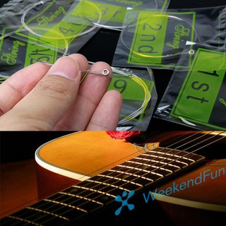 Set 6 Dây Đàn Guitar Bằng Thép