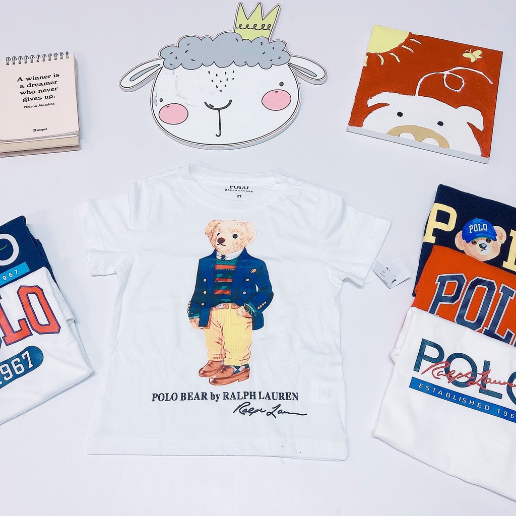 Sét 3 áo phông polo cực đẹp cho bé trai