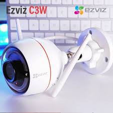 CAMERA WIFI EZVIZ C3W 720P ĐÈN + CÒI BÁO ĐỘNG CHÍNH HÃNG - BH 24T