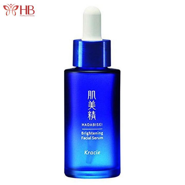 Tinh chất dưỡng trắng da Kracie Hadabisei Brightening Facial 30ml Nhật Bản, Serum Kracie cho da thâm nám