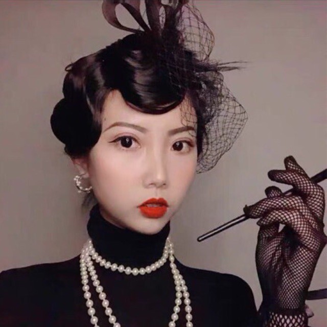 Bộ nón lưới và găng tay màu đen