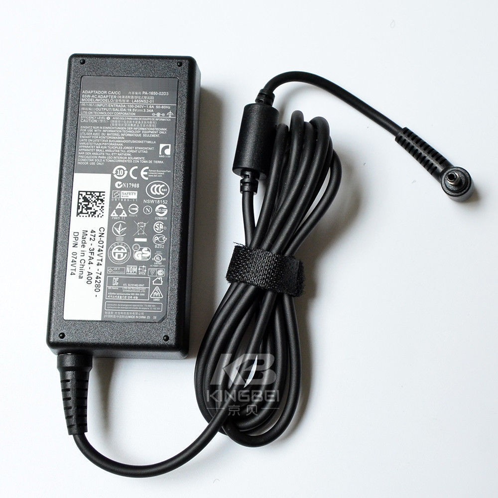 Sạc 19.5V-3.34A đầu 4.0*1.7mm cho laptop DELL chân khấc cắm dell 5460 5470 5480