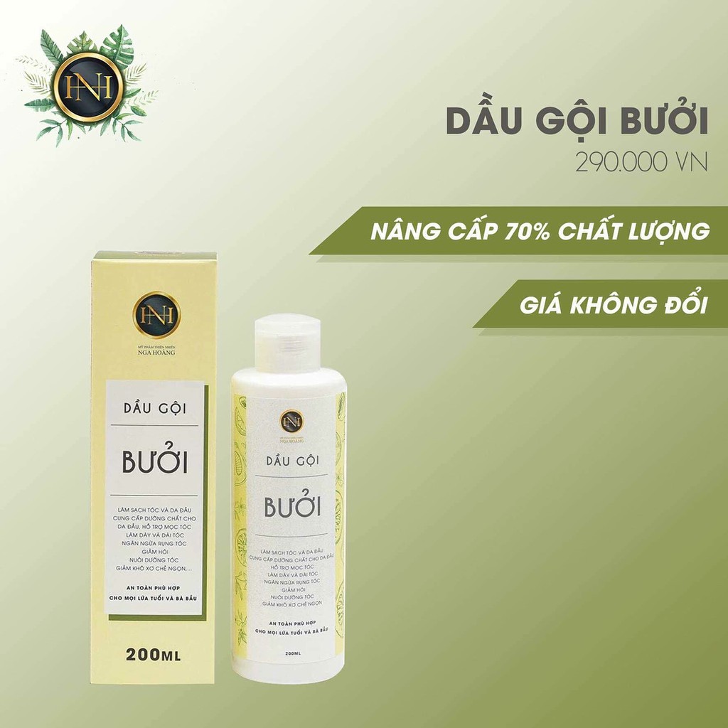 DẦU GỘI BƯỞI DƯỠNG TÓC NGA HOÀNG (200ml)