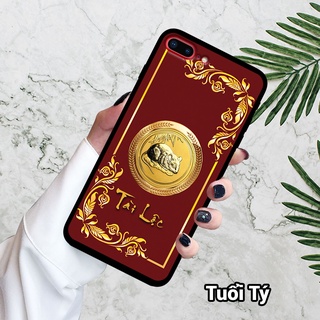 Ốp điện thoại IPHONE 7/ 7 PLUS/ 8/ 8 PLUS in hình 12 con giáp,phong thủy,bền đẹp – lưng kính tráng gương viền dẻo