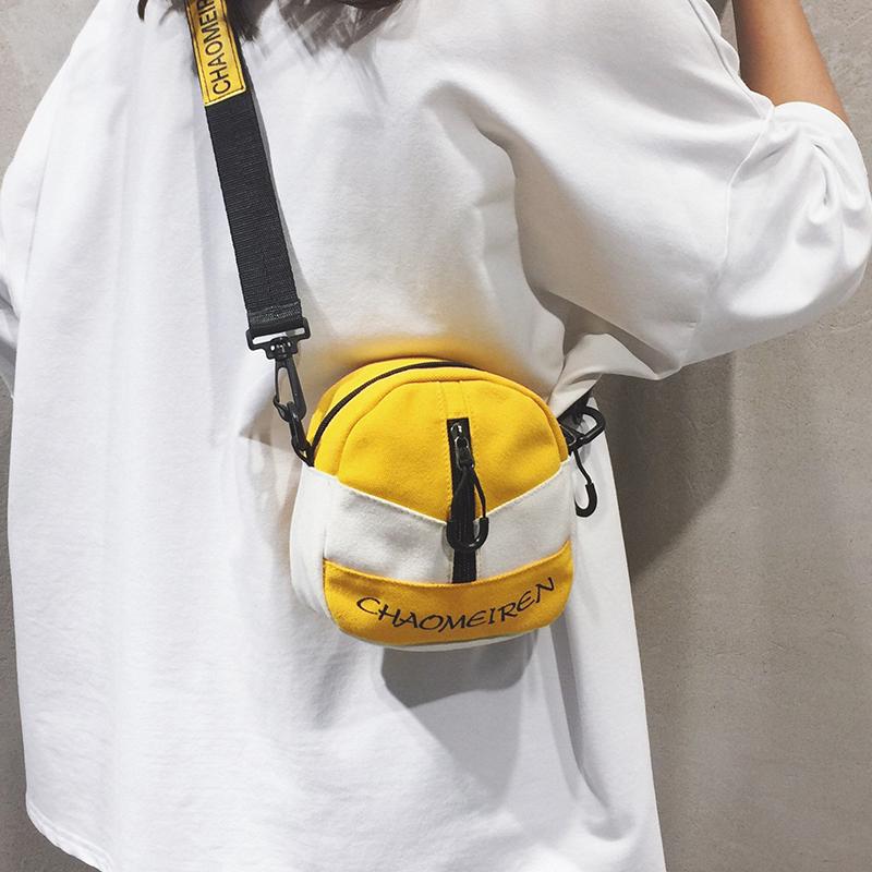 Túi Đeo Chéo Canvas Cỡ Nhỏ Thời Trang Trẻ Trung