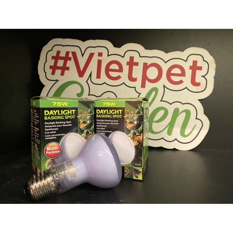 Đèn sưởi UVA cho bò sát Exoterra Daylight Basking Spot Vietpetgarden