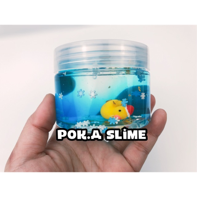 Slime Winter Duck - Chất clear slime