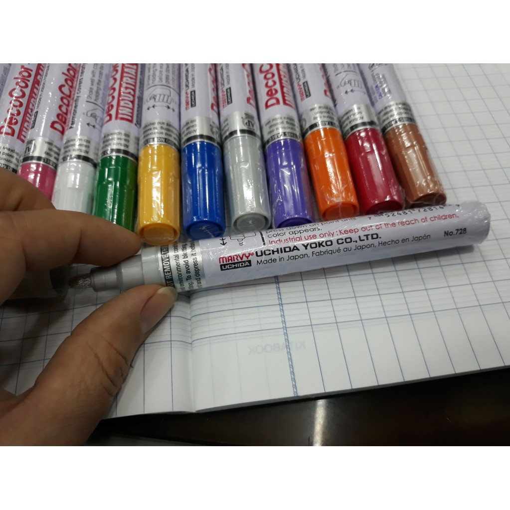 Bút sơn Marvy Industrial Paint Marker 728 2mm