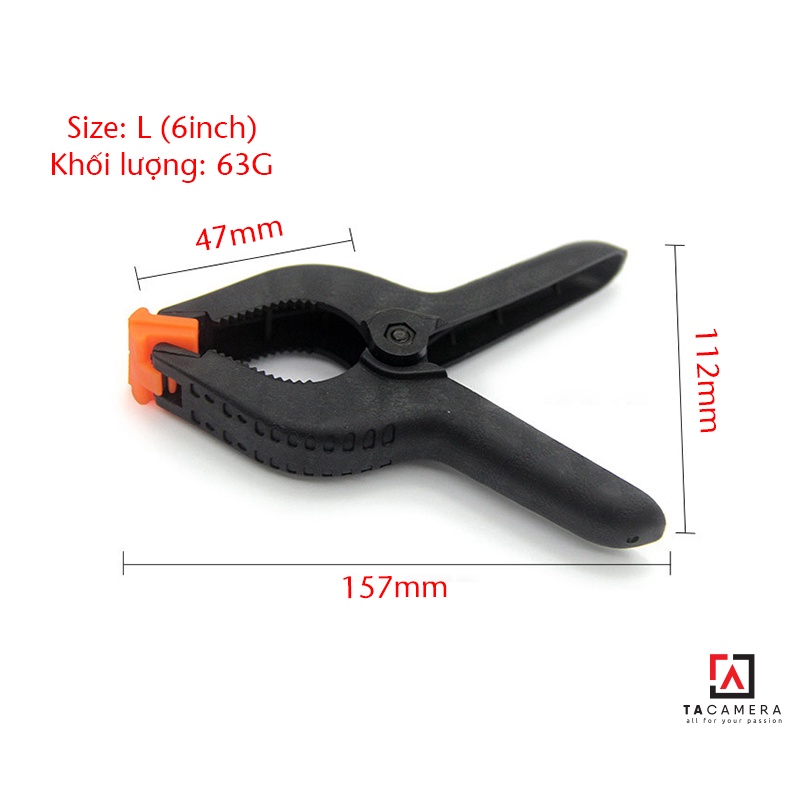 Kẹp giữ phông nền chụp ảnh/quay phim